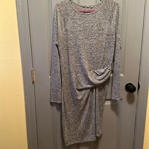 Athleta Solitude Dress in Heathered Gray - Size M